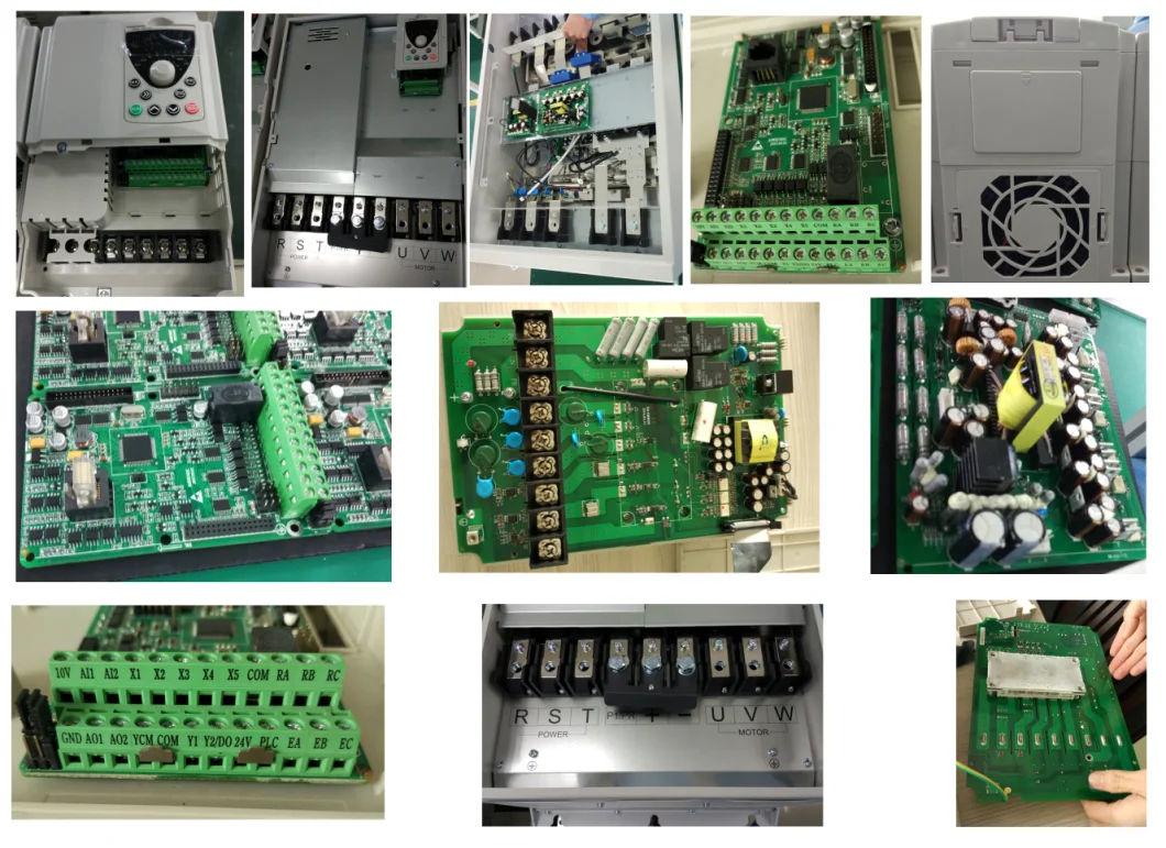 CNC Spindle Speed Control 5.5kw Fuling Inverter 0-1000Hz Spindle Motor Speed Control VFD